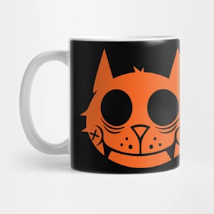 retro cat halloween Mug